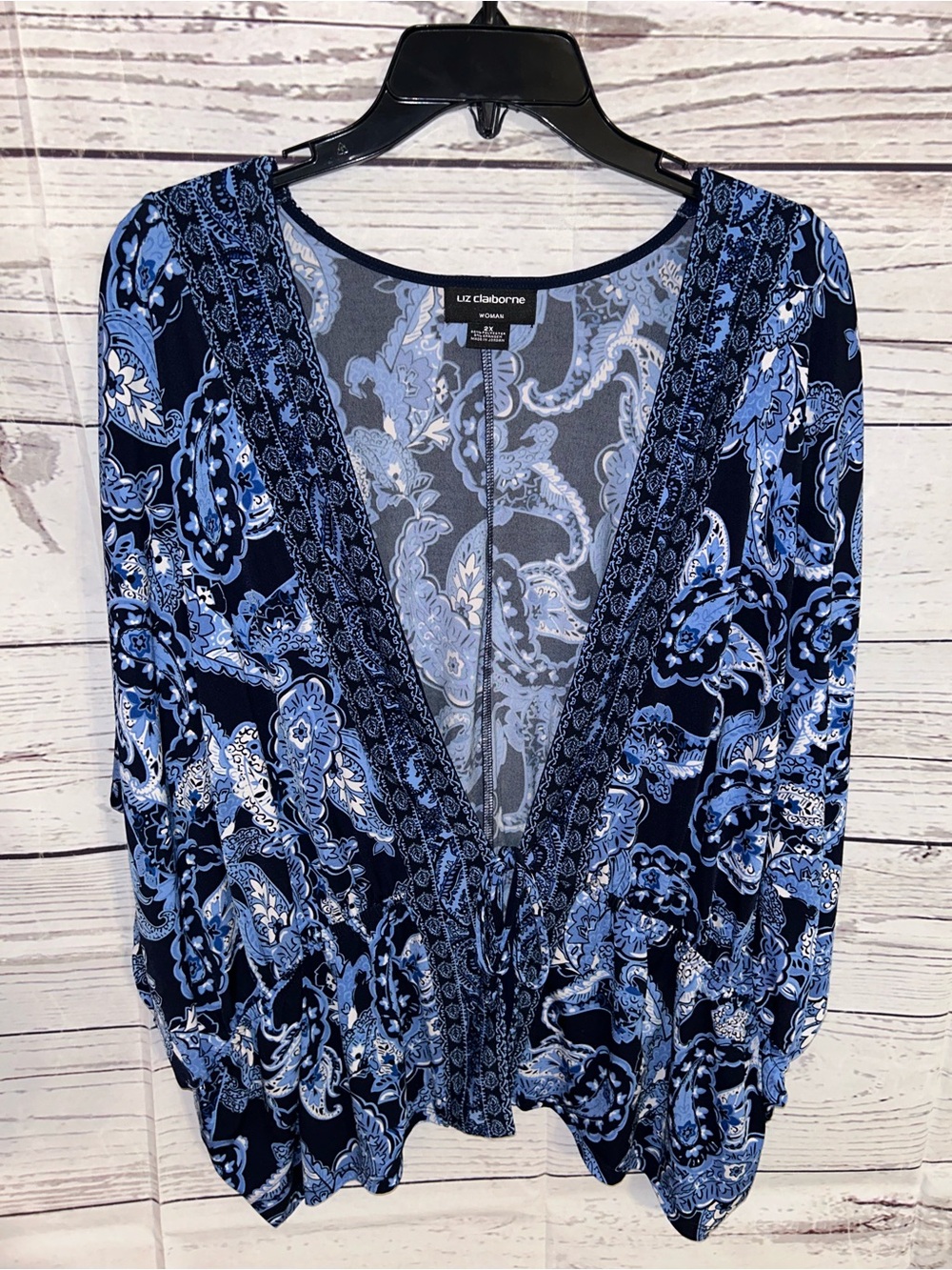 Liz Claiborne Cardigan/Top